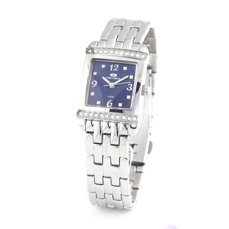 Zegarek TIME FORCE TF2067L-03M. Kwarcowy, Kolor niebieski. Kobieta.