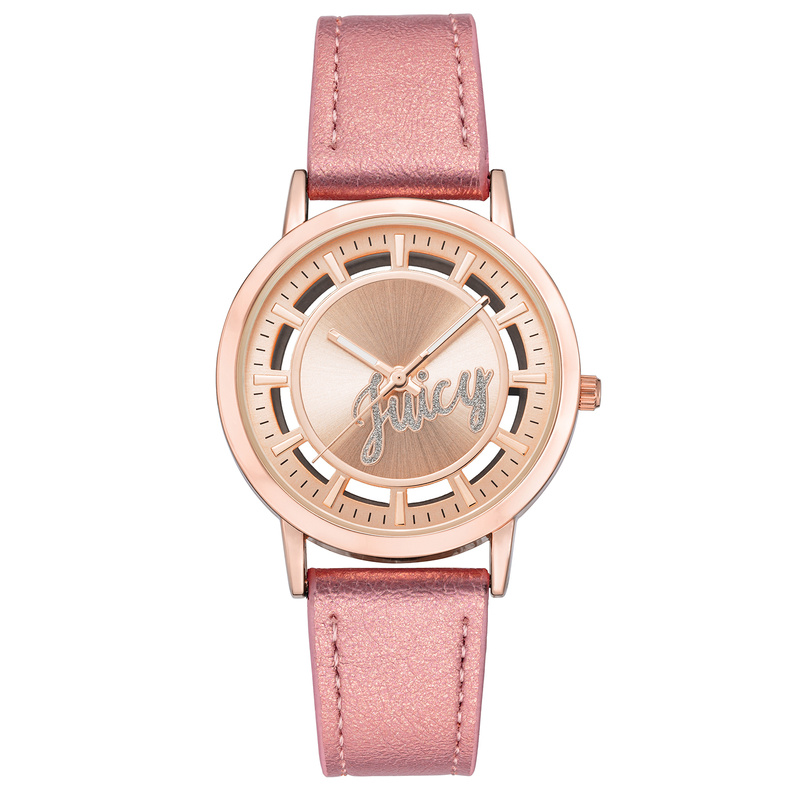 Zegarek JUICY COUTURE JC1214RGPK. Kwarcowy, Kolor różowy. Kobieta.