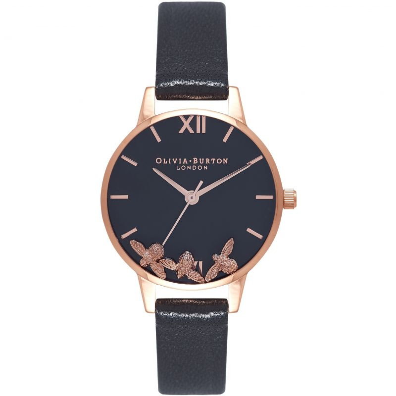 Zegarek OLIVIA BURTON OB16CH06. Kwarcowy, Kolor czarny. Kobieta.
