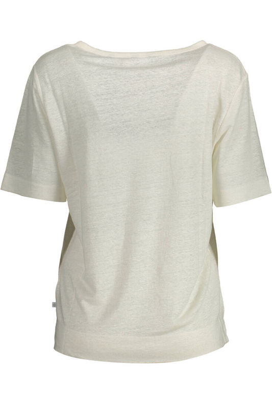 GANT T-SHIRT Z KRÓTKIM RĘKAWEM DAMSKI BIAŁY