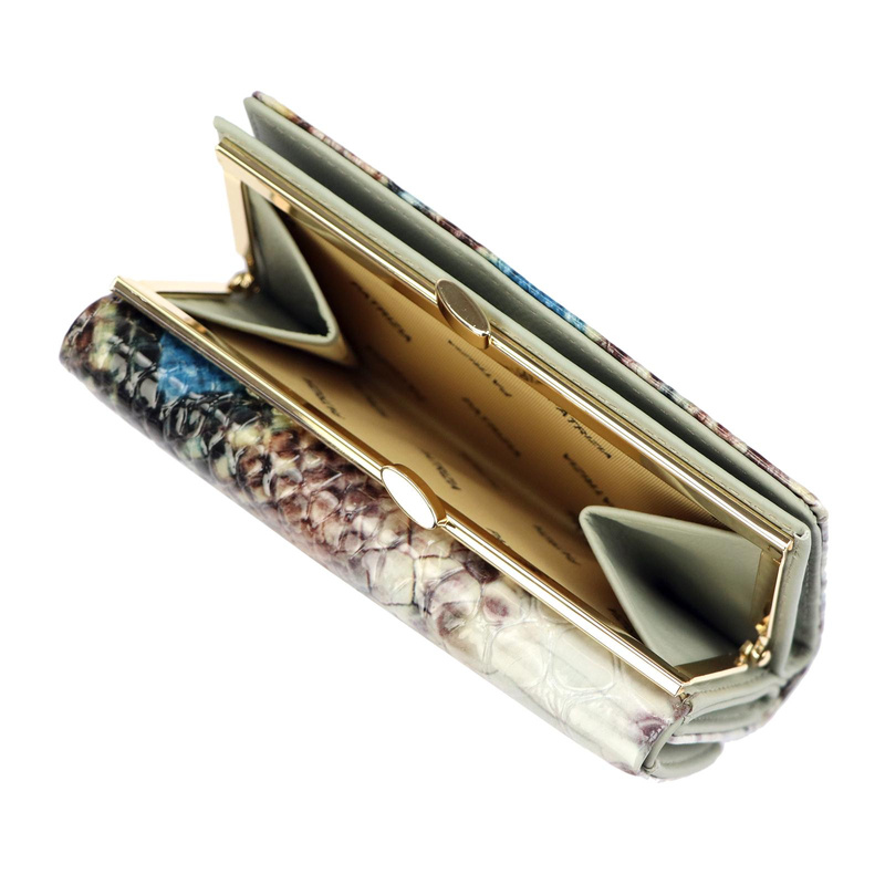 PATRIZIA damska portmonetka skóra naturalna zgrabny portfel system RFID