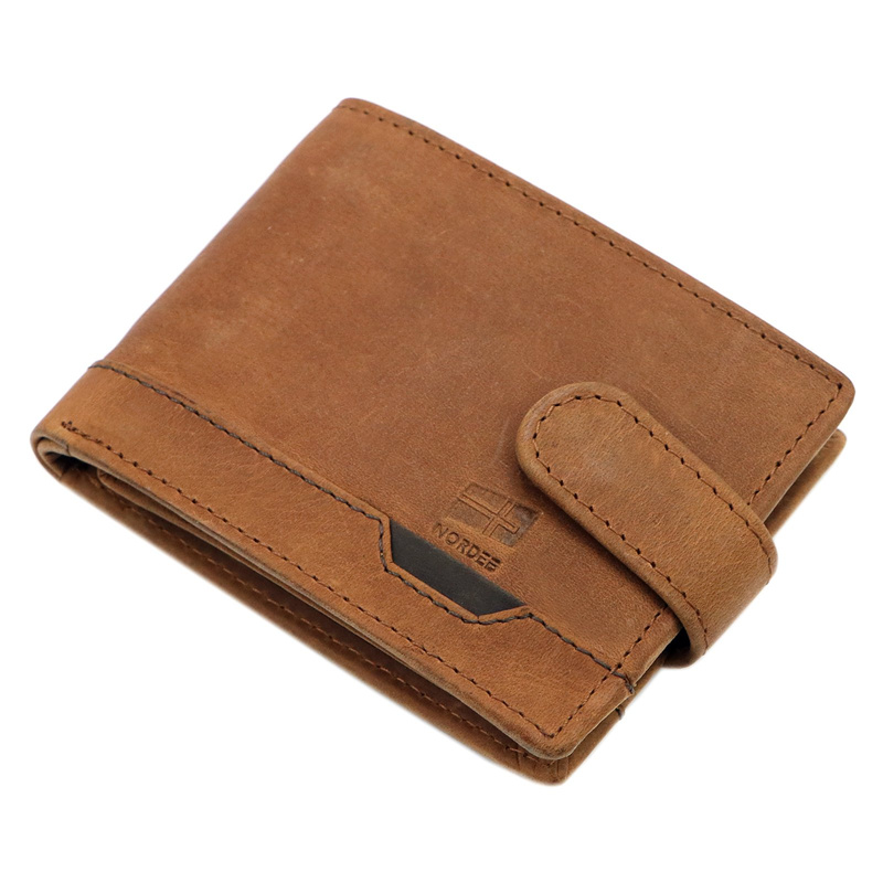 Skórzany męski portfel Nordee HJORT 035L