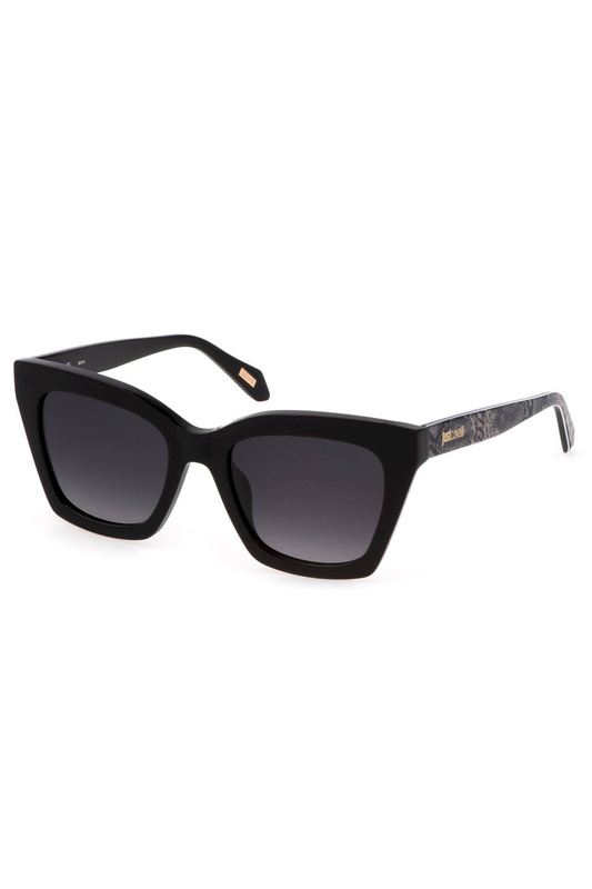 JUST CAVALLI CZARNE OKULARY PRZECIWSŁONECZNE DAMSKIE