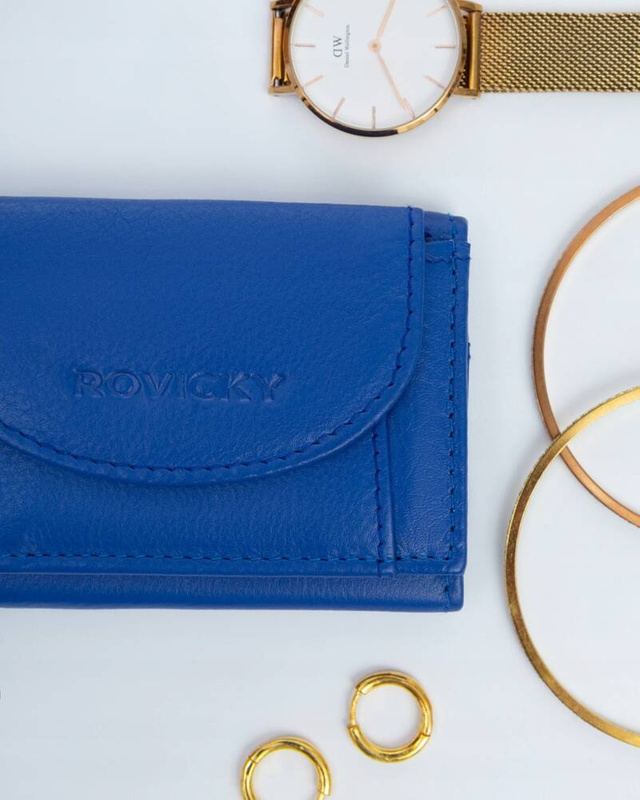 Skórzany męski portfel Rovicky R-21-LFN