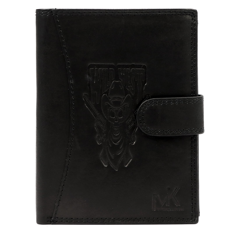 Skórzany męski portfel Money Kepper CDD 5601B WILD WEST