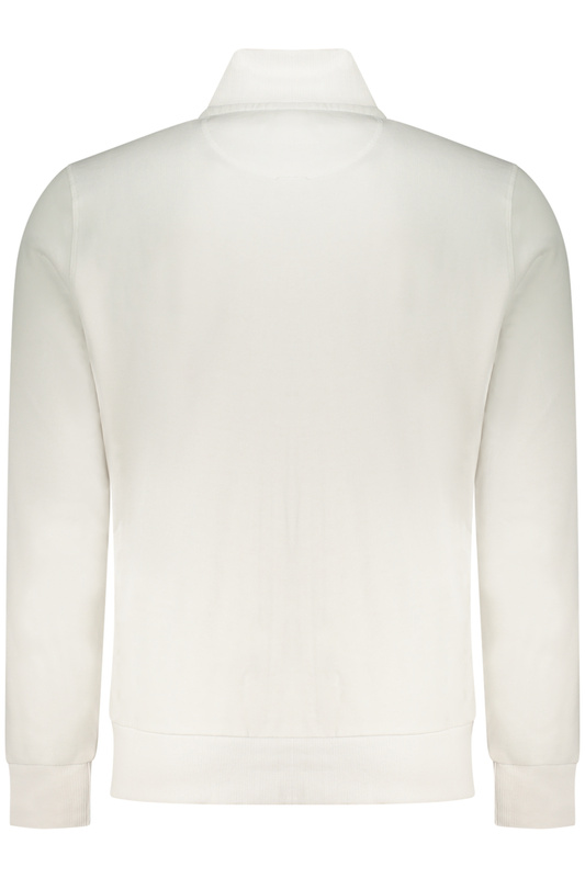 BIA�A BLUZA M�SKA Z ROZPINANYM NA ZAMEK NORTH SAILS