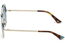 Okulary WEB EYEWEAR WE0218-84W. Okulary przeciwsłoneczne, Kolor złoty. Kobieta.