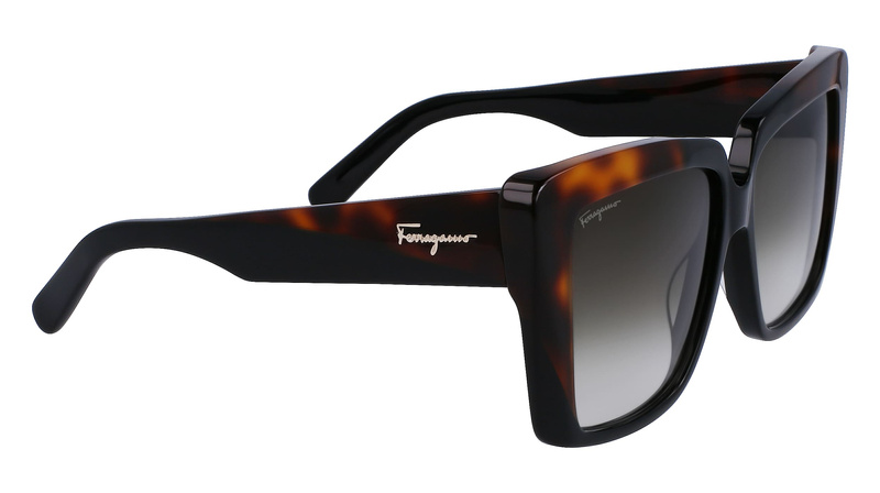 Okulary FERRAGAMO SF1060S-6. Okulary przeciwsłoneczne, Kolor czarny. Kobieta.