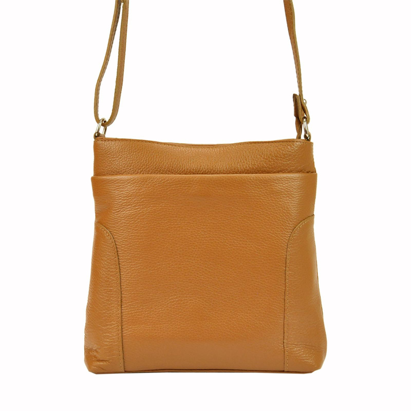 Patrizia damska miejska listonoszka skóra naturalna torebka na ramię casual