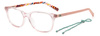 Okulary M MISSONI MMI-0008-35J. Okulary, Kolor różowy. Kobieta.