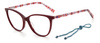 Okulary M MISSONI MMI0067LHFF41. Okulary, Kolor czerwony. Kobieta.