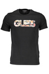 T-SHIRT MĘSKI Z KRÓTKIM RĘKAWEM GUESS JEANS CZARNY