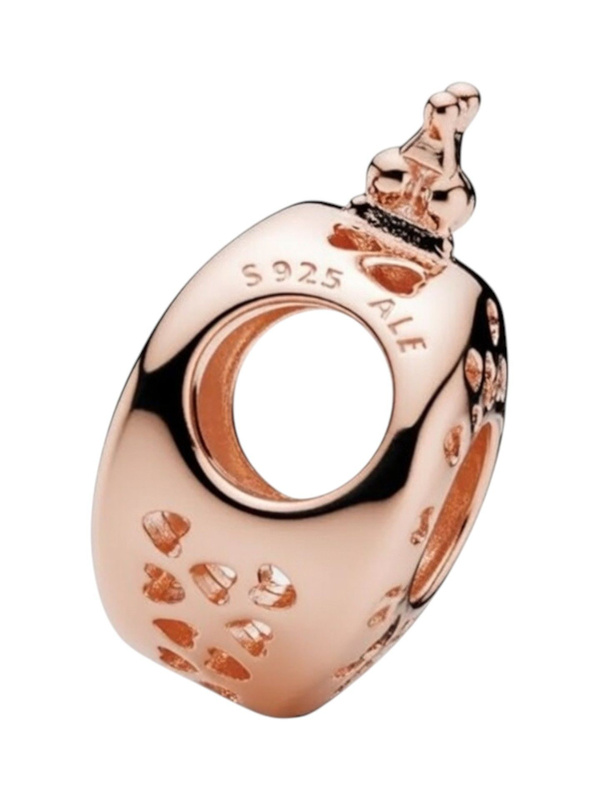 Damska zawieszka charms Pandora 787401 z różowym złotem 14K