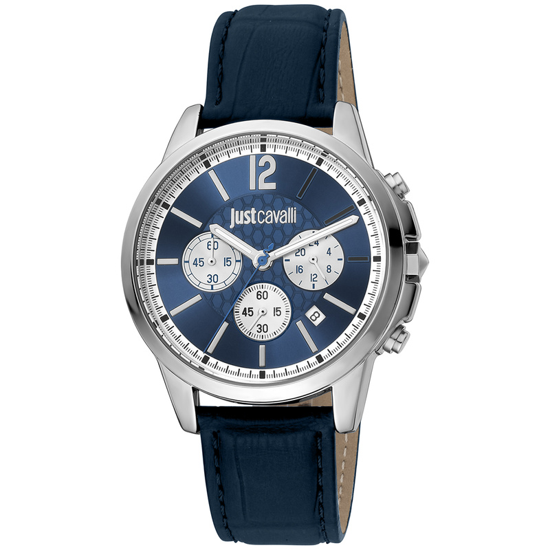 Zegarek JUST CAVALLI JC1G175L0225. Kwarcowy, Kolor czerwony. Mężczyzna.