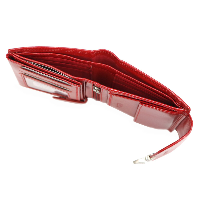 Zgrabna Skórzana damska portmonetka Rovicky RFID