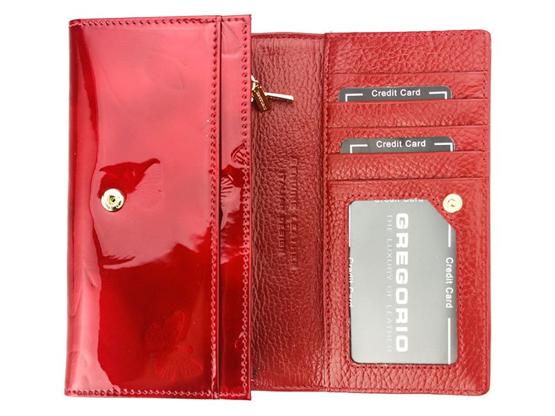 Skórzany damski portfel Gregorio BT-114