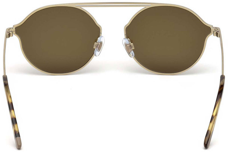 Okulary WEB EYEWEAR WE0198-32G. Okulary przeciwsłoneczne, Kolor złoty. Unisex.