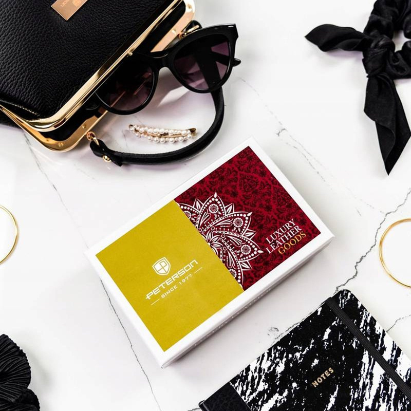 Skórzany damski portfel Peterson PTN 42108-SH