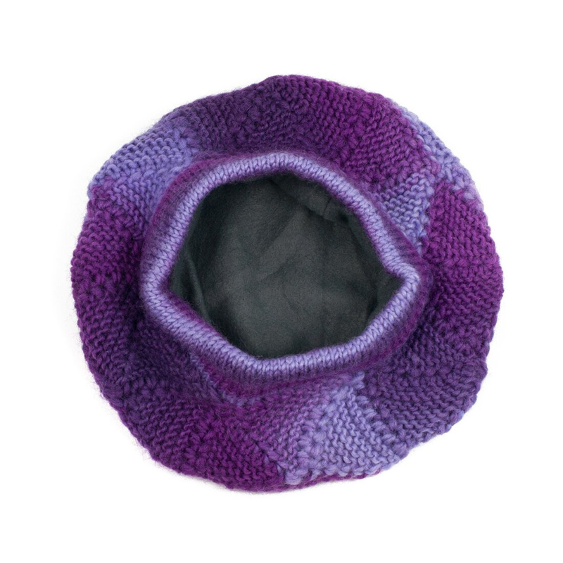 Beret Kolorowa wełna [HANDMADE]