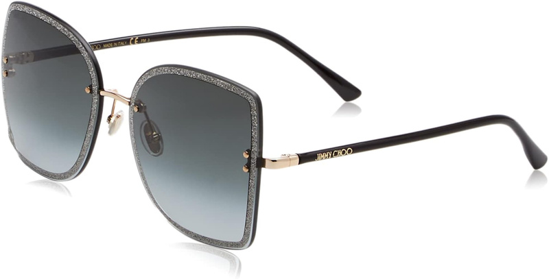 Okulary JIMMY CHOO LETI-S-2M29O. Okulary przeciwsłoneczne, Kolor czarny. Kobieta.