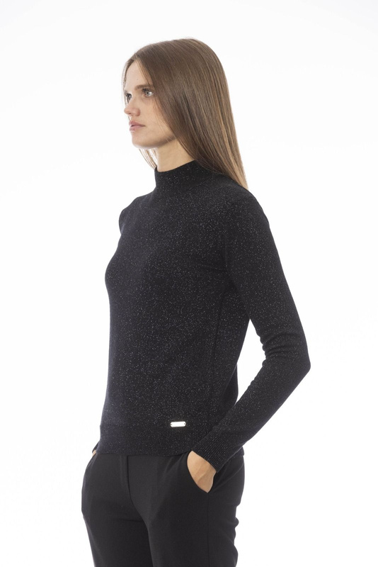 Swetry marki Baldinini Trend model NW1212ML_VOLTERRA. Kolor Czarny, Odzież Damskie. sezon: Jesień/Zima