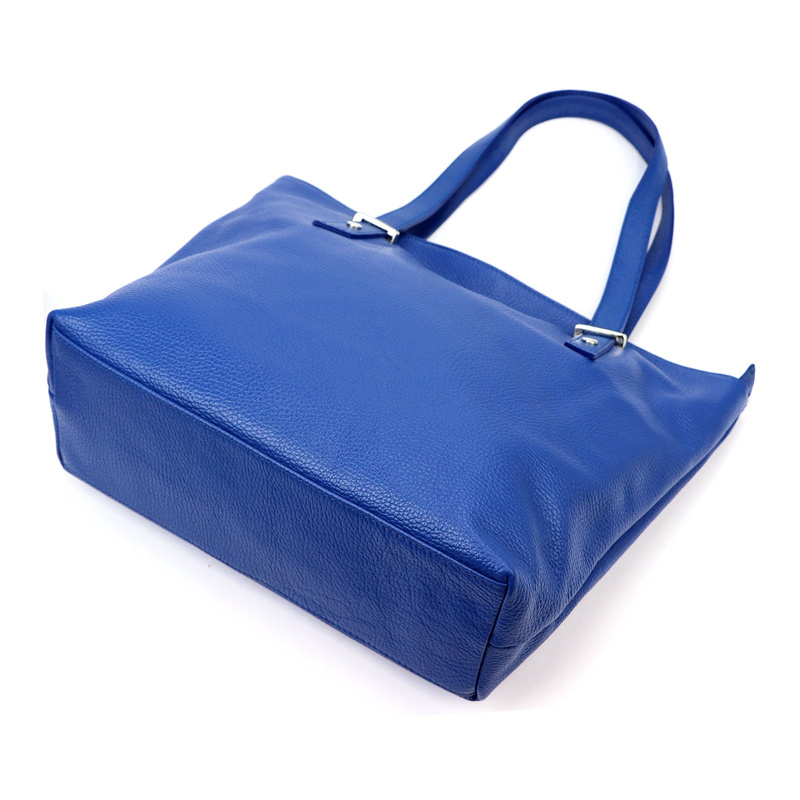 Shopperbag damska torebka na ramię klasyczna ze skóry naturalnej Luka