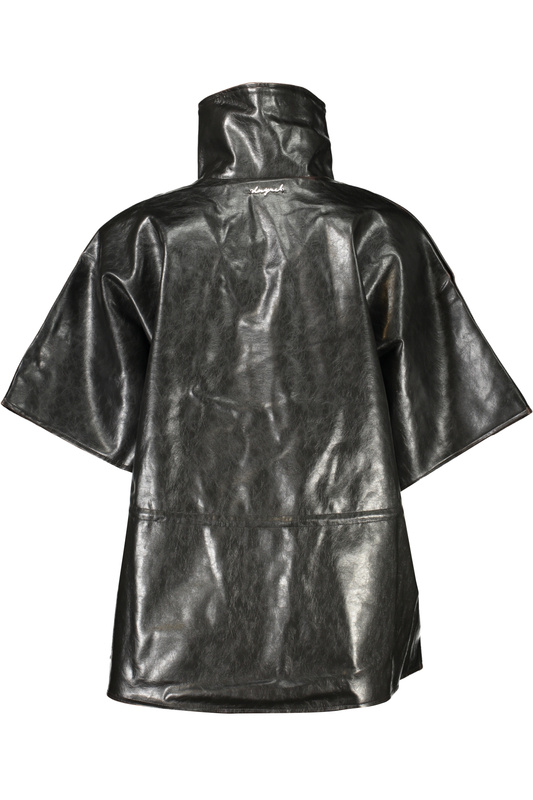 Czarne ponczo damskie Desigual Richmond High Neck