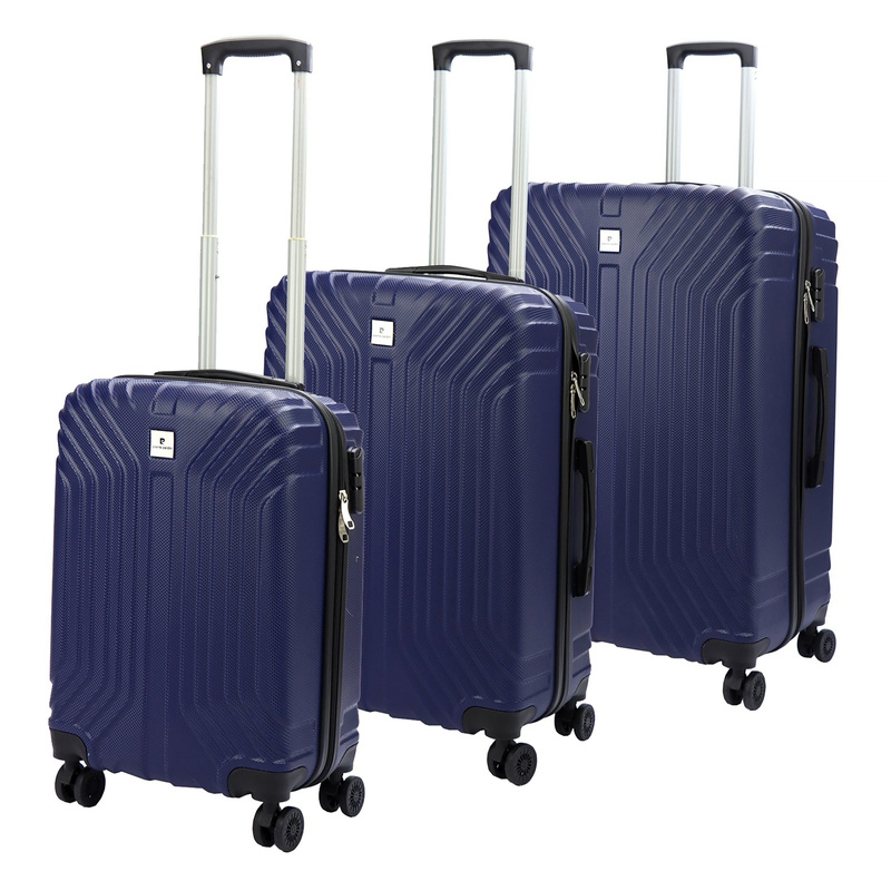 Mocna walizka damska z ABSu Pierre Cardin ISTANBUL MED10 x3 Z