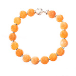 Biżuteria THOMAS SABO KT14286610L17. Bransoletka, Kolor pomarańczowy. Kobieta.