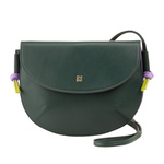 Designerska damska listonoszka skórzana torebka przez ramię z klapą DUDU