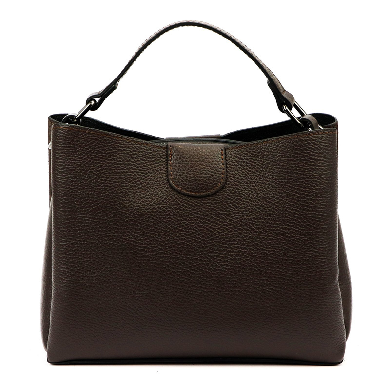 Vera Pelle damska listonoszka skóra naturalna zamsz torebka na ramię