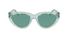 Okulary KARL LAGERFELD KL6100S-300. Okulary przeciwsłoneczne, Kolor zielony. Kobieta.
