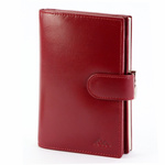 EL FORREST portfel pionowy duży skóra naturalna podłużna portmonetka RFID