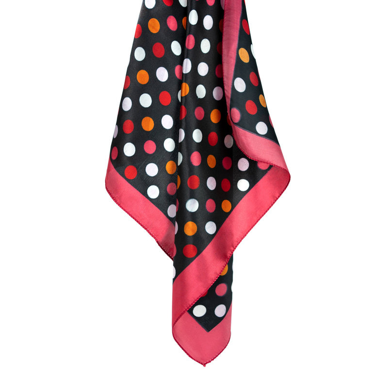 Apaszka Satin Dotted XS