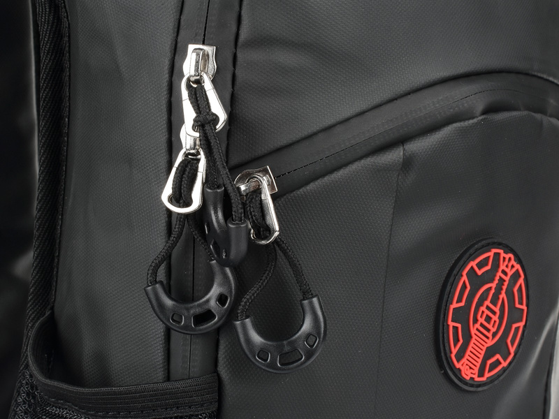 Czarny plecak na motor wodoodporny sportowy lekki X30