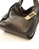 Modna torebka damska skórzany shopper bag - MARCO MAZZINI Portofino Max czarny