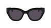 Okulary LONGCHAMP LO744S-001. Okulary przeciwsłoneczne, Kolor czarny. Kobieta.