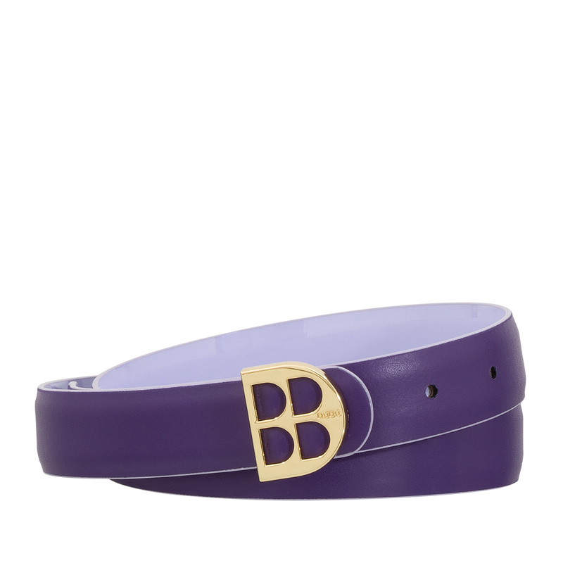 DuDu stylowy damski pasek do spodni skóra naturalna dwustronny