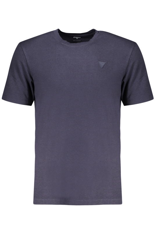 KOSZULKA Z KRÓTKIM RĘKAWEM GUESS JEANS MĘSKA NIEBIESKA