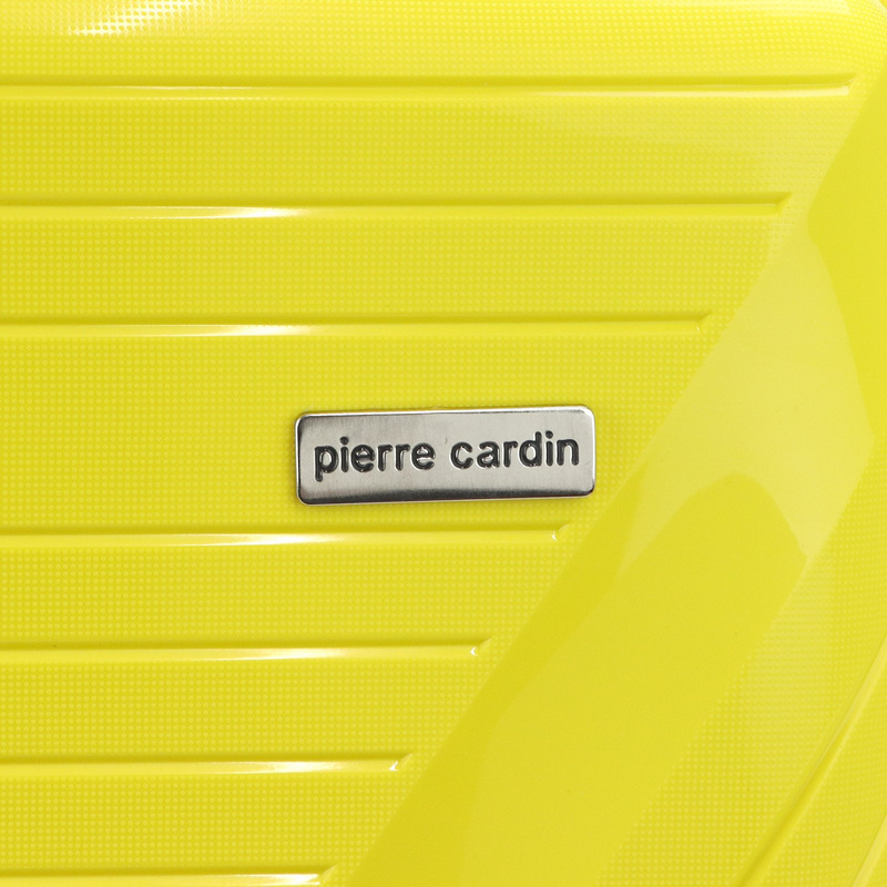 Mocna walizka damska z ABSu Pierre Cardin LEE01 PP12 106 x3 Z