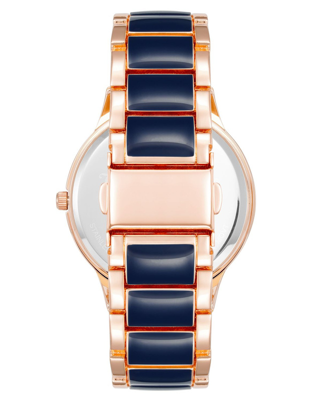 Zegarek JUICY COUTURE JC1334RGNV. Kwarcowy, Kolor niebieski. Kobieta.