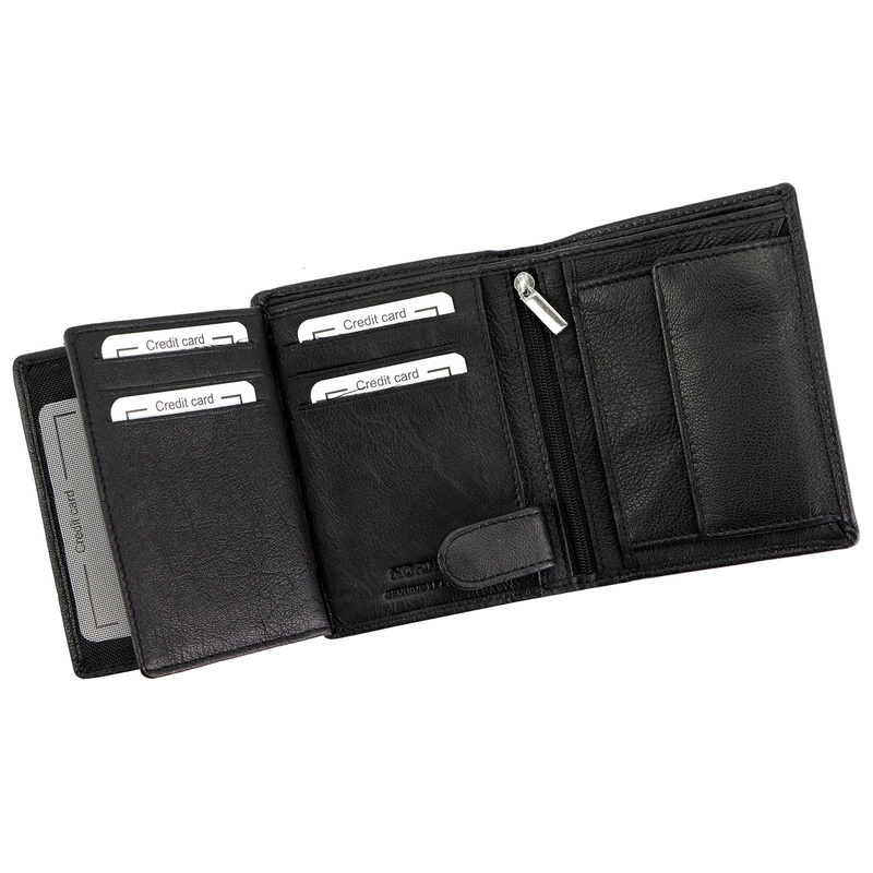 Skórzany męski portfel Nordee SLANGE N4