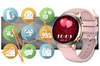 SMARTWATCH DAMSKI Rubicon RNCF09 - TRYBY SPORTOWE, MONITOR SNU (sr054a)
