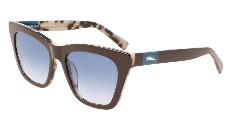 Okulary LONGCHAMP LO715S-201. Okulary przeciwsłoneczne, Kolor brązowy havana. Kobieta.