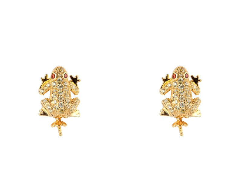 Biżuteria LANCASTER JLA-EAR-FROG6. PENDING, Kolor złoty. Kobieta.
