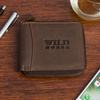 Portfel skórzany męski zasuwany duży RFiD poziomy Wild Horse H02