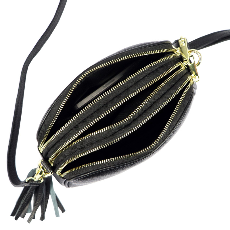Elegancka Listonoszka skórzana od Pierre Cardin