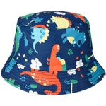 Dino kapelusz dwustronny bucket hat dziecięcy modny kap-hd-4