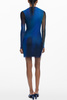 KR�TKA SUKIENKA DAMSKA DESIGUAL W KOLORZE NIEBIESKIM