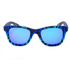 Okulary ITALIA INDEPENDENT 0090-ZEF-022. Okulary przeciwsłoneczne, Kolor niebieski. Unisex.